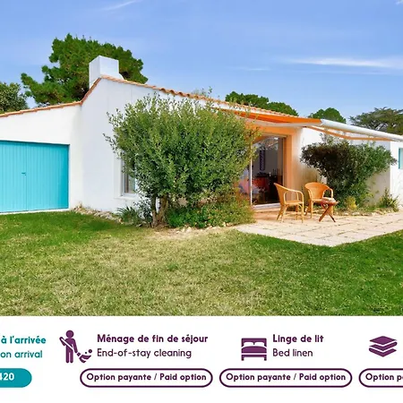 700m De La Plage, Jardin, 4 Adultes 2 Enfants La Guérinière